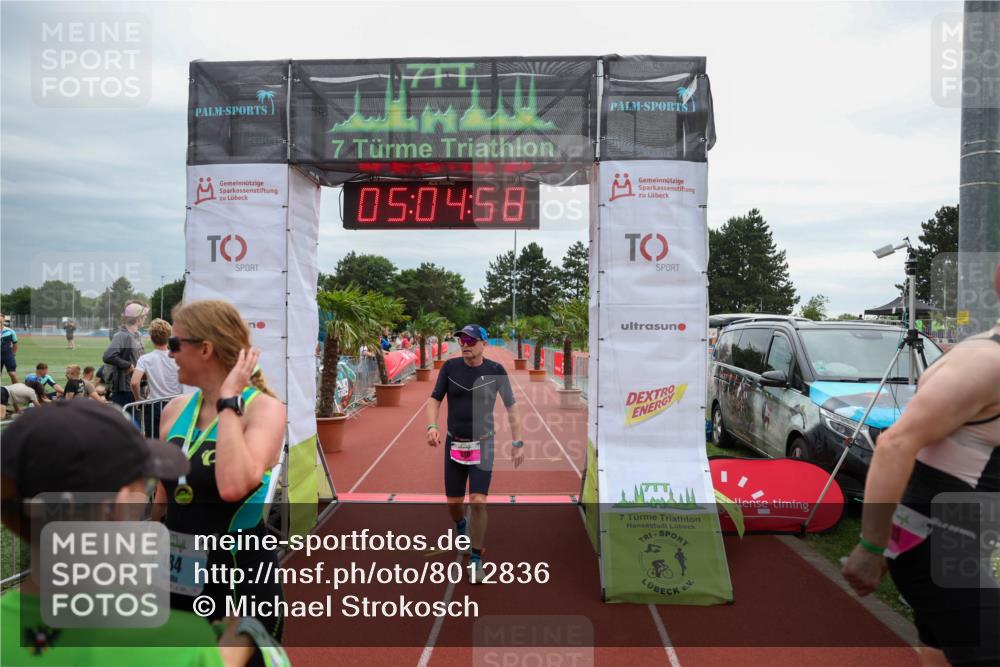 15.06.2025 - 7 Türme Triathlon Michael Strokosch http://msf.ph/oto/8012836 15.06.2025 15:04:58 Ziel 318, 484 meine-sportfotos.de