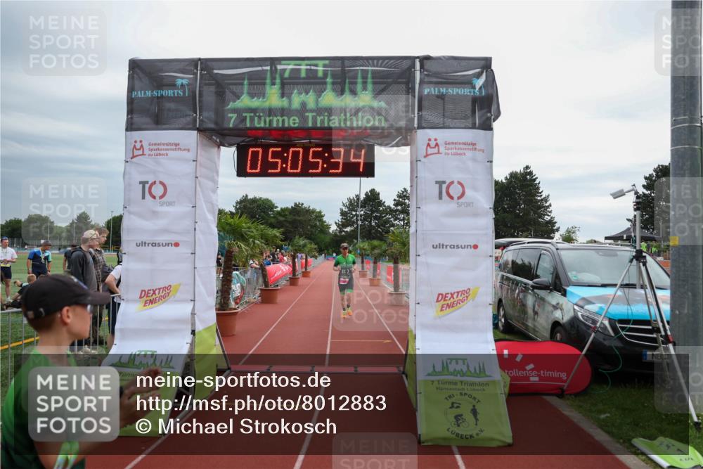 15.06.2025 - 7 Türme Triathlon Michael Strokosch http://msf.ph/oto/8012883 15.06.2025 15:05:34 Ziel 328 meine-sportfotos.de