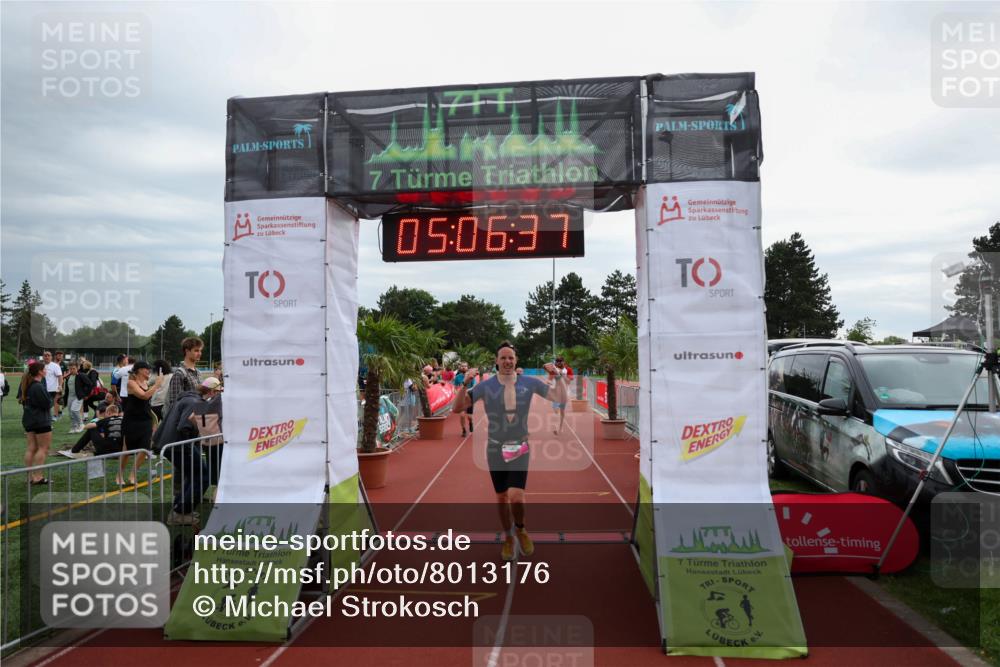 15.06.2025 - 7 Türme Triathlon Michael Strokosch http://msf.ph/oto/8013176 15.06.2025 15:06:37 Ziel 293, 369, 563 meine-sportfotos.de