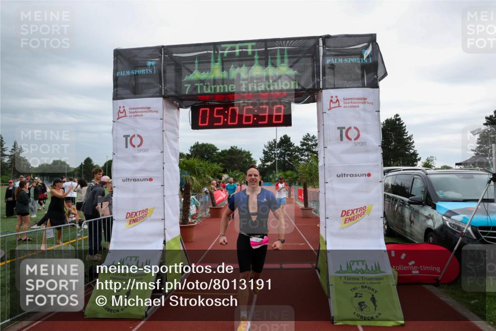 15.06.2025 - 7 Türme Triathlon Michael Strokosch http://msf.ph/oto/8013191 15.06.2025 15:06:38 Ziel 293, 369, 563 meine-sportfotos.de