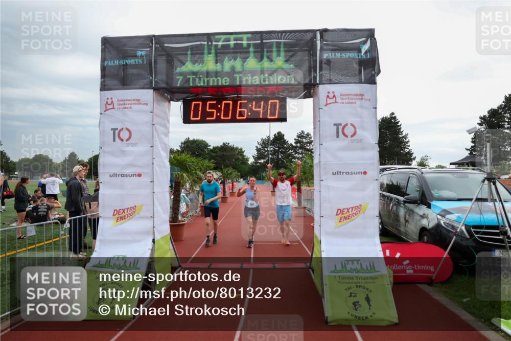 15.06.2025 - 7 Türme Triathlon Michael Strokosch http://msf.ph/oto/8013232 15.06.2025 15:06:40 Ziel 293, 369, 563 meine-sportfotos.de