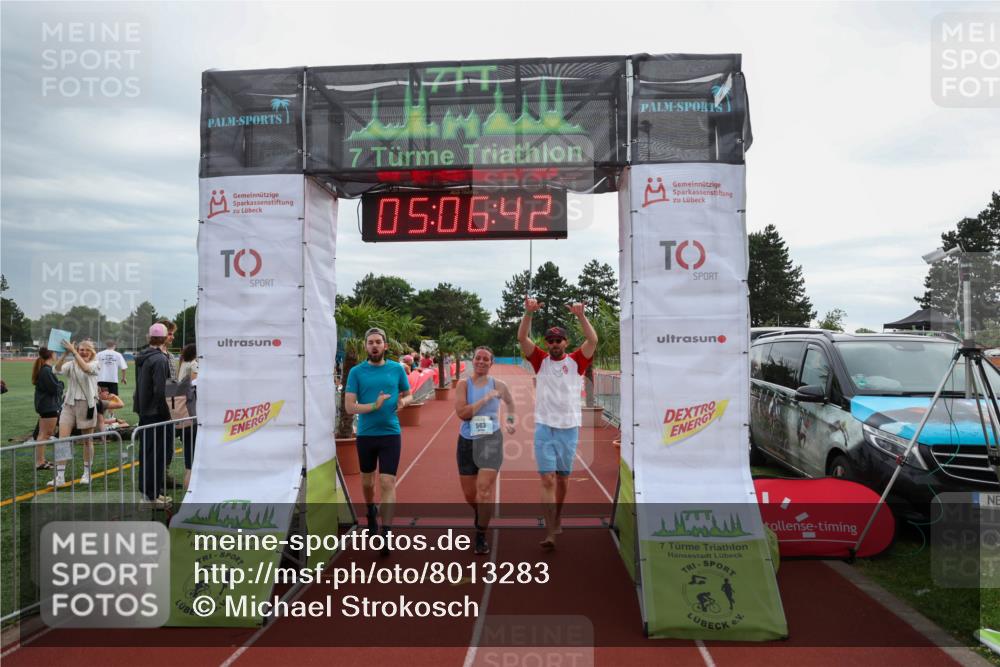 15.06.2025 - 7 Türme Triathlon Michael Strokosch http://msf.ph/oto/8013283 15.06.2025 15:06:41 Ziel 293, 563 meine-sportfotos.de