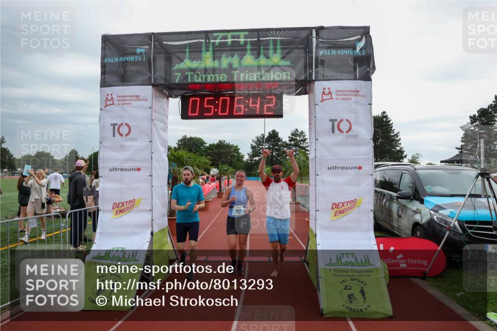 15.06.2025 - 7 Türme Triathlon Michael Strokosch http://msf.ph/oto/8013293 15.06.2025 15:06:41 Ziel 293, 563 meine-sportfotos.de