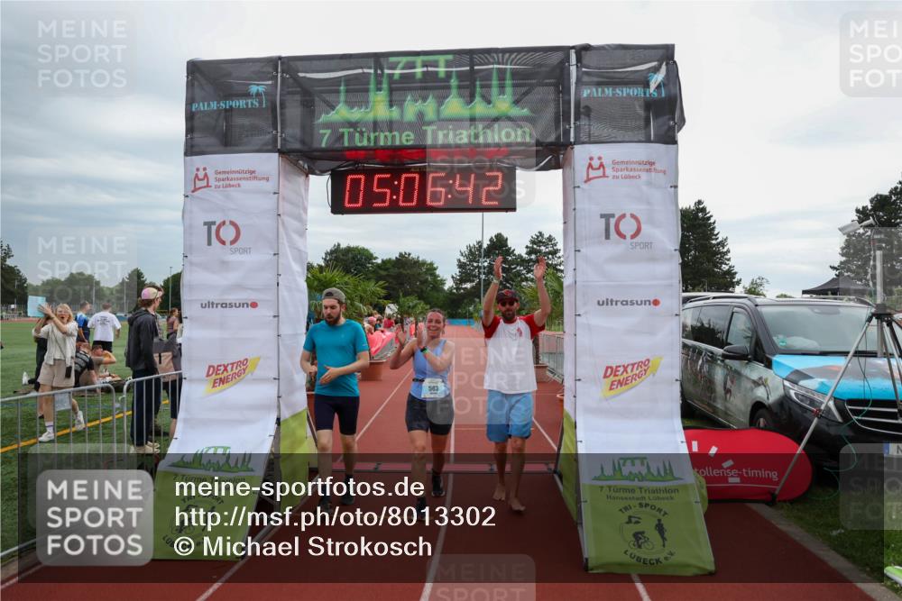 15.06.2025 - 7 Türme Triathlon Michael Strokosch http://msf.ph/oto/8013302 15.06.2025 15:06:42 Ziel 293, 563 meine-sportfotos.de