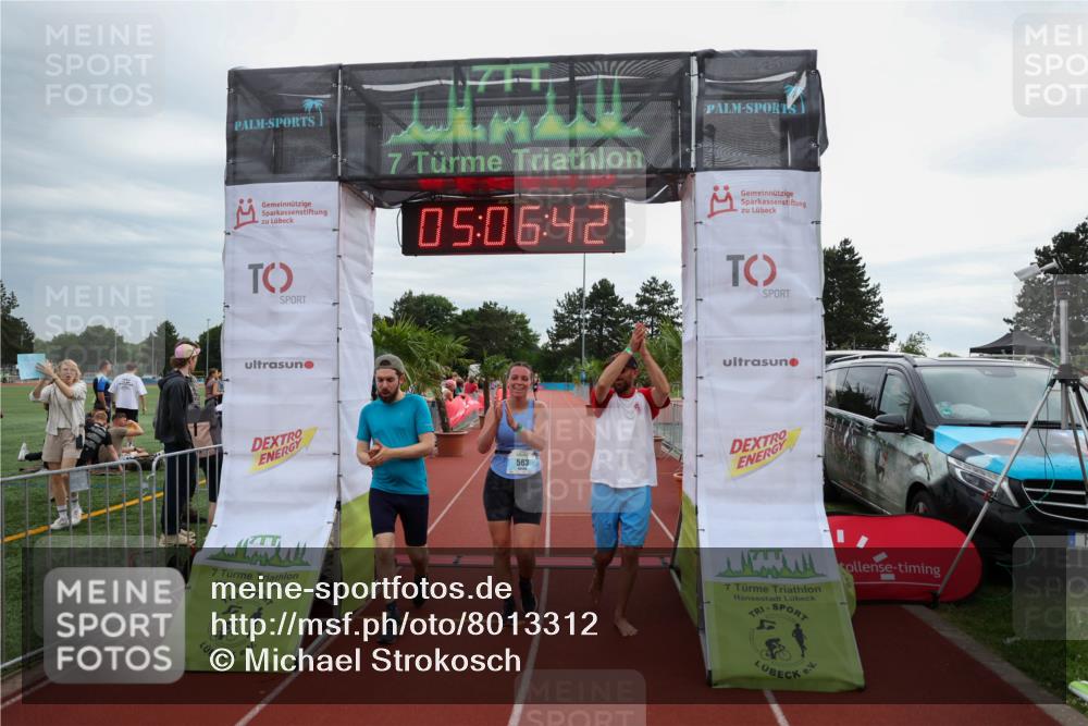 15.06.2025 - 7 Türme Triathlon Michael Strokosch http://msf.ph/oto/8013312 15.06.2025 15:06:42 Ziel 293, 563 meine-sportfotos.de