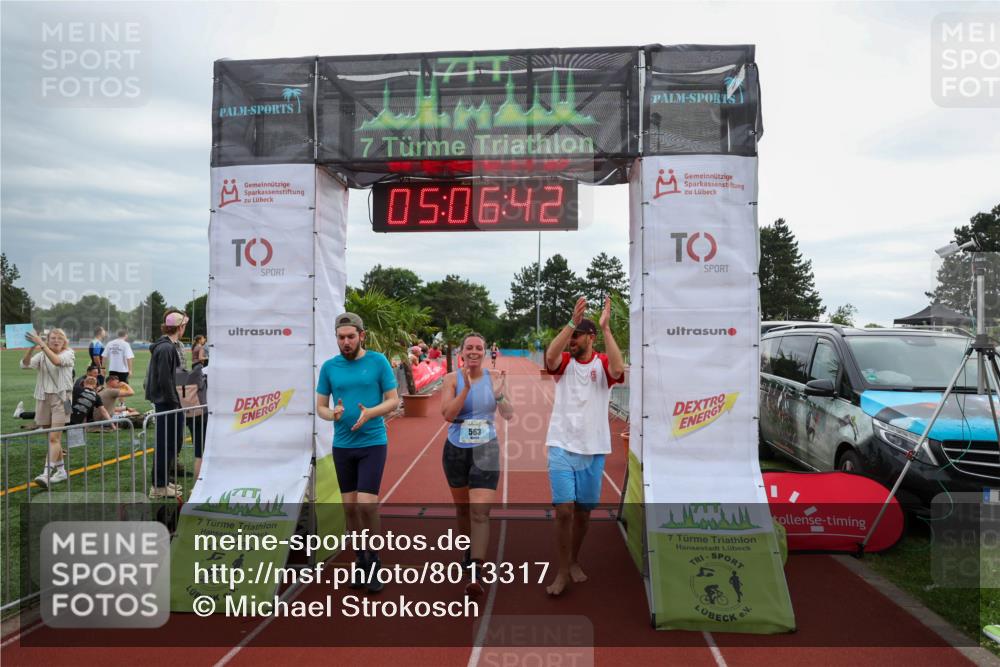 15.06.2025 - 7 Türme Triathlon Michael Strokosch http://msf.ph/oto/8013317 15.06.2025 15:06:42 Ziel 293, 563 meine-sportfotos.de