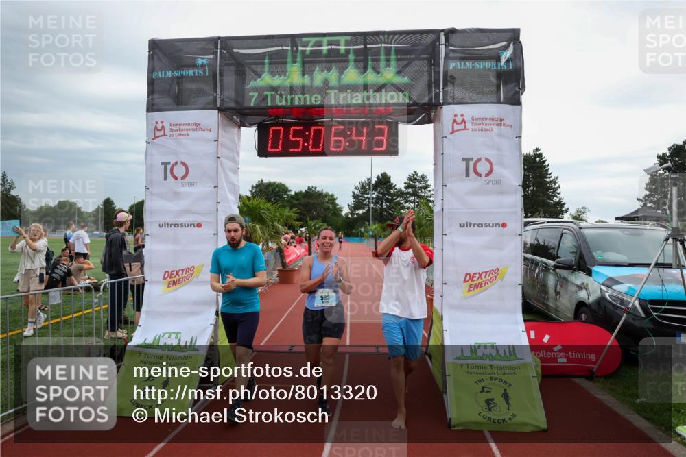 15.06.2025 - 7 Türme Triathlon Michael Strokosch http://msf.ph/oto/8013320 15.06.2025 15:06:42 Ziel 293, 563 meine-sportfotos.de