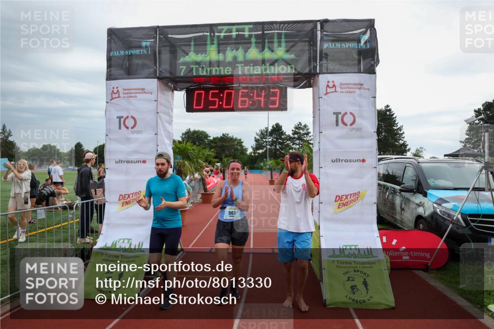 15.06.2025 - 7 Türme Triathlon Michael Strokosch http://msf.ph/oto/8013330 15.06.2025 15:06:42 Ziel 293, 563 meine-sportfotos.de