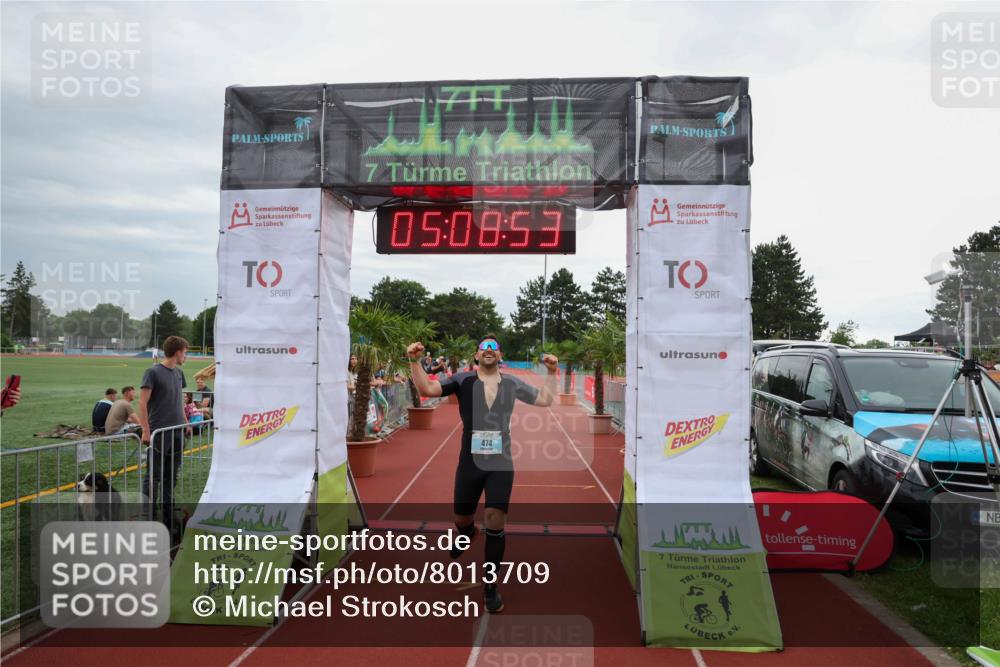 15.06.2025 - 7 Türme Triathlon Michael Strokosch http://msf.ph/oto/8013709 15.06.2025 15:08:52 Ziel 474 meine-sportfotos.de