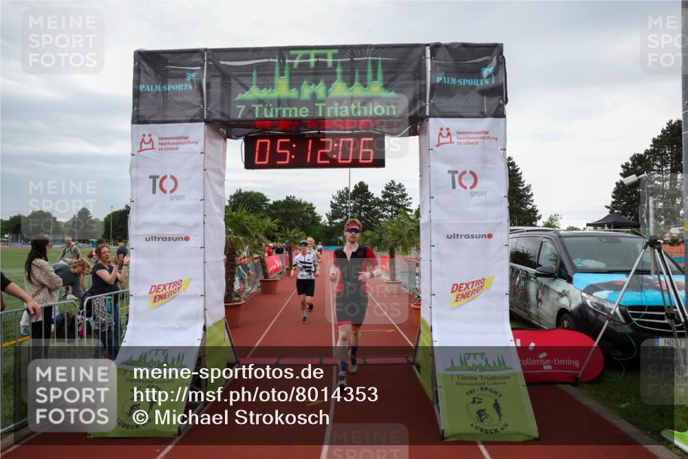 15.06.2025 - 7 Türme Triathlon Michael Strokosch http://msf.ph/oto/8014353 15.06.2025 15:12:06 Ziel 263, 356, 444, 556 meine-sportfotos.de