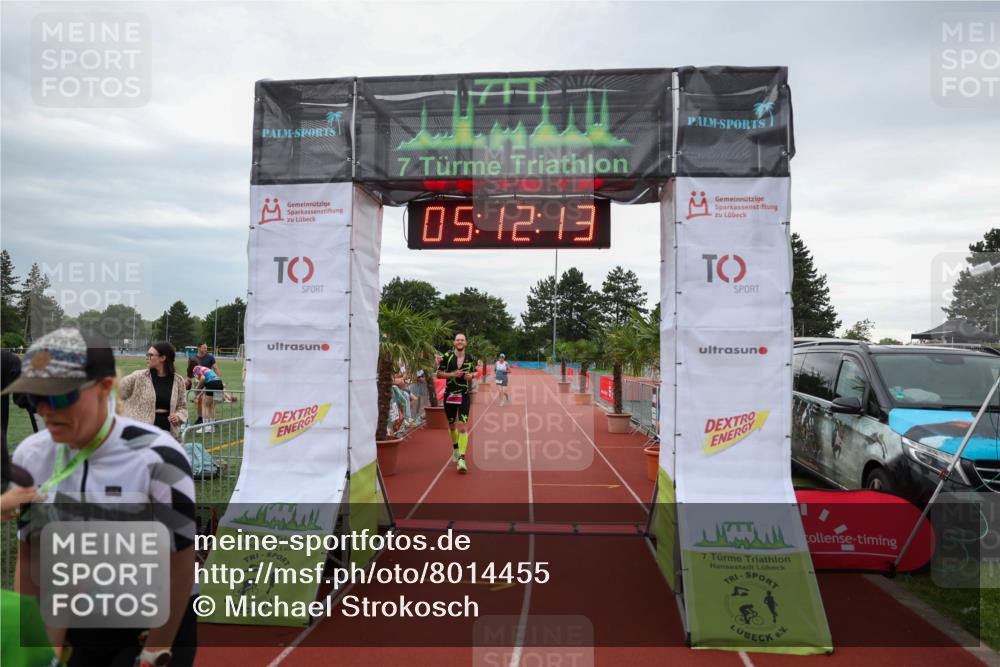 15.06.2025 - 7 Türme Triathlon Michael Strokosch http://msf.ph/oto/8014455 15.06.2025 15:12:13 Ziel 263, 267, 356, 444, 556 meine-sportfotos.de