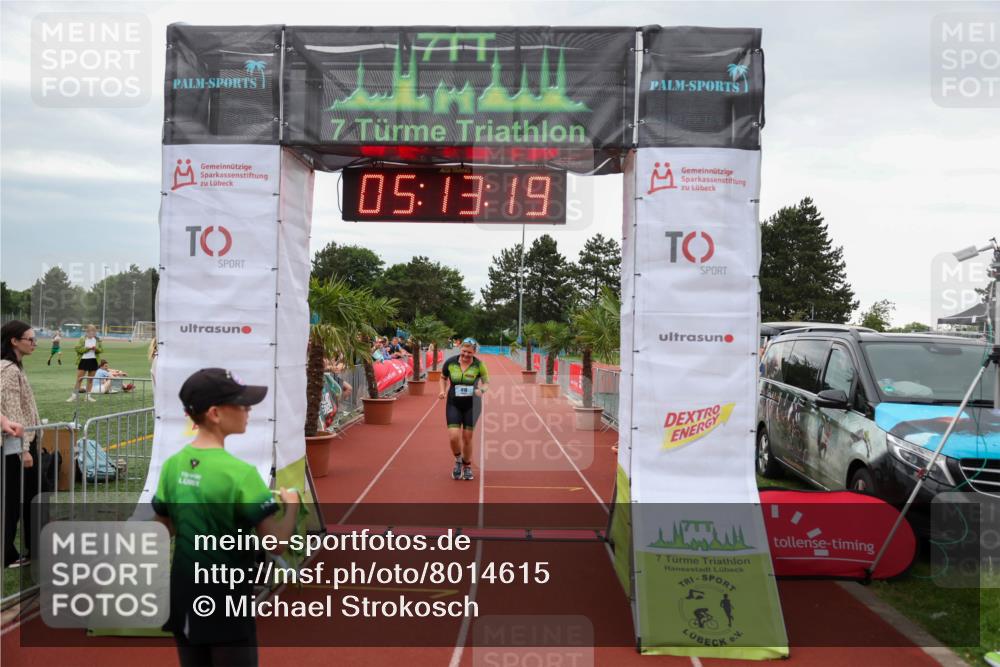 15.06.2025 - 7 Türme Triathlon Michael Strokosch http://msf.ph/oto/8014615 15.06.2025 15:13:18 Ziel 418 meine-sportfotos.de