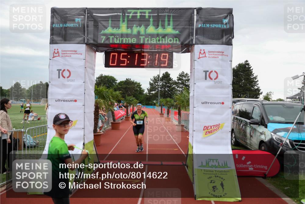 15.06.2025 - 7 Türme Triathlon Michael Strokosch http://msf.ph/oto/8014622 15.06.2025 15:13:19 Ziel 418 meine-sportfotos.de