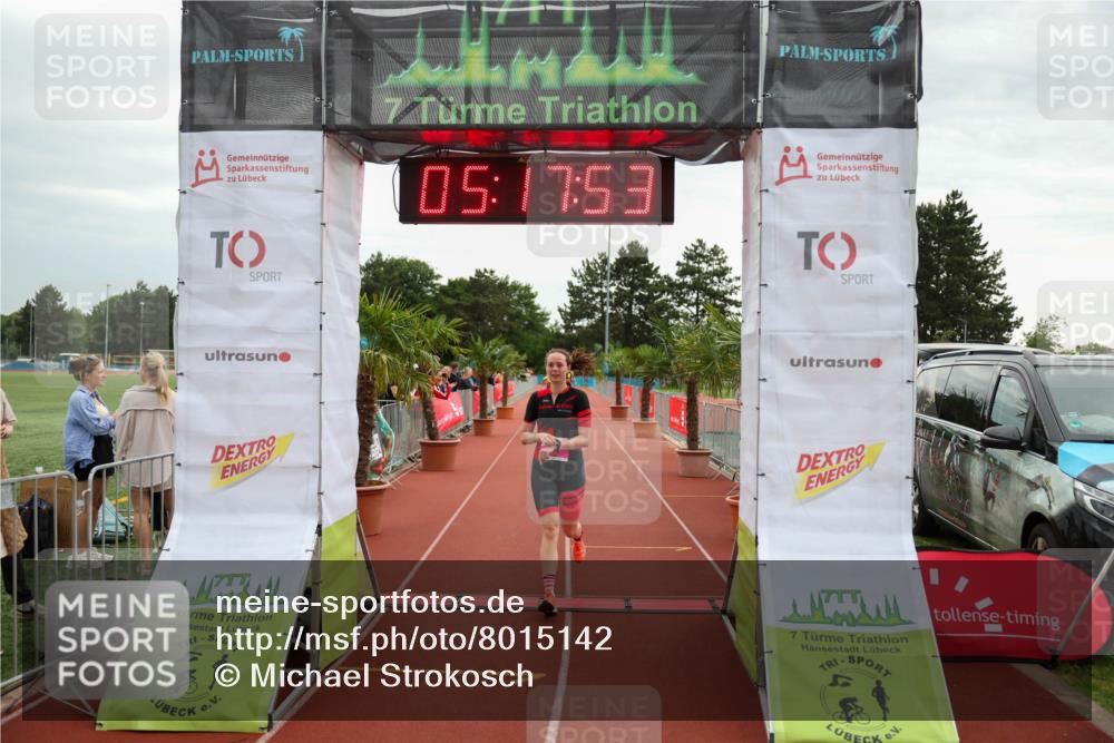 15.06.2025 - 7 Türme Triathlon Michael Strokosch http://msf.ph/oto/8015142 15.06.2025 15:17:52 Ziel 232 meine-sportfotos.de