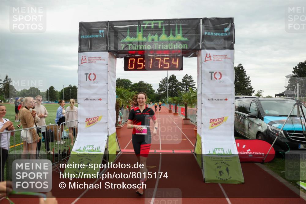 15.06.2025 - 7 Türme Triathlon Michael Strokosch http://msf.ph/oto/8015174 15.06.2025 15:17:53 Ziel 232 meine-sportfotos.de
