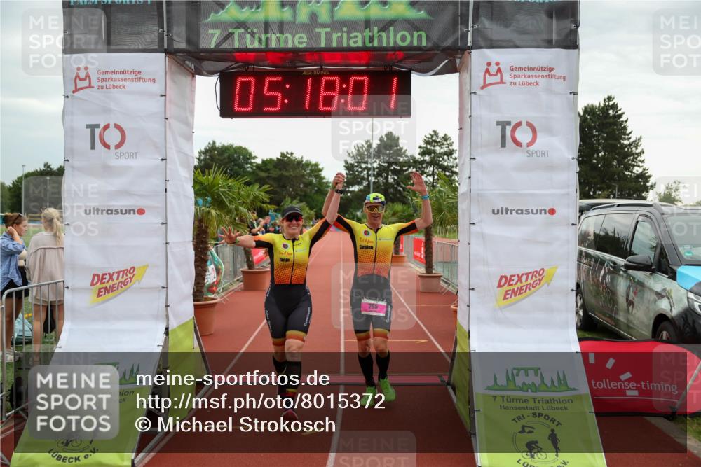 15.06.2025 - 7 Türme Triathlon Michael Strokosch http://msf.ph/oto/8015372 15.06.2025 15:18:01 Ziel 265 meine-sportfotos.de