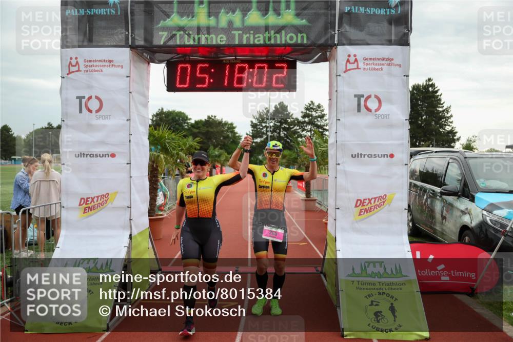 15.06.2025 - 7 Türme Triathlon Michael Strokosch http://msf.ph/oto/8015384 15.06.2025 15:18:01 Ziel 265 meine-sportfotos.de