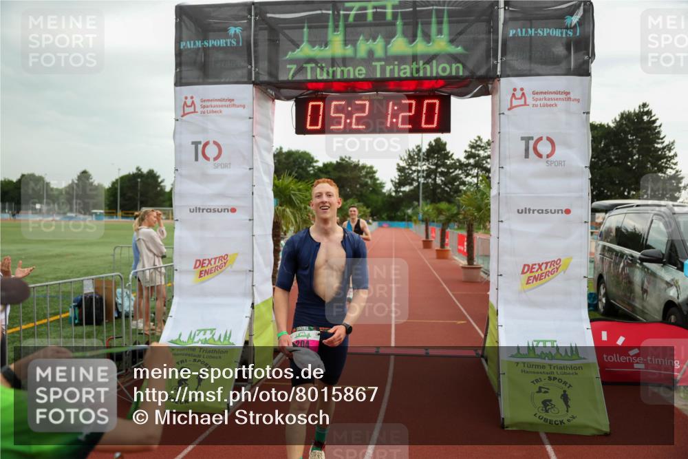 15.06.2025 - 7 Türme Triathlon Michael Strokosch http://msf.ph/oto/8015867 15.06.2025 15:21:19 Ziel 204, 236 meine-sportfotos.de