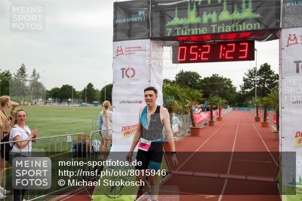 15.06.2025 - 7 Türme Triathlon Michael Strokosch http://msf.ph/oto/8015946 15.06.2025 15:21:23 Ziel 204, 236 meine-sportfotos.de