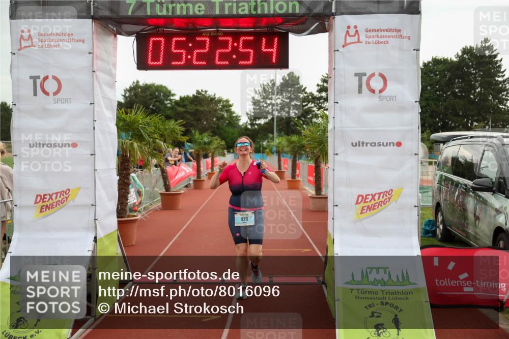 15.06.2025 - 7 Türme Triathlon Michael Strokosch http://msf.ph/oto/8016096 15.06.2025 15:22:53 Ziel 429 meine-sportfotos.de