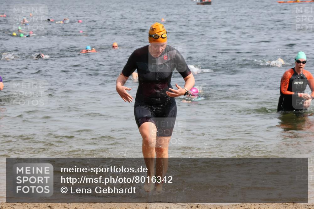 15.06.2025 - 27. Vierlanden-Triathlon Lena Gebhardt http://msf.ph/oto/8016342 15.06.2025 10:15:24 Schwimmen 507, 508, 511, 542, 554, 579, 613, 620, 631 meine-sportfotos.de