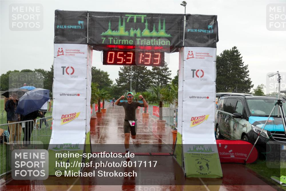 15.06.2025 - 7 Türme Triathlon Michael Strokosch http://msf.ph/oto/8017117 15.06.2025 15:31:32 Ziel 284 meine-sportfotos.de