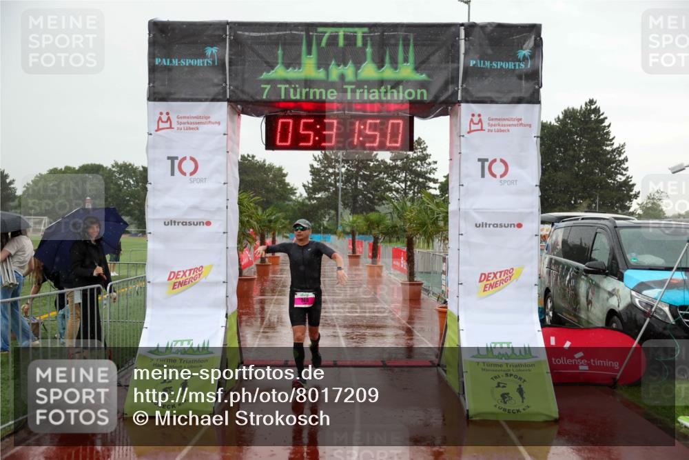 15.06.2025 - 7 Türme Triathlon Michael Strokosch http://msf.ph/oto/8017209 15.06.2025 15:31:50 Ziel 240, 404 meine-sportfotos.de