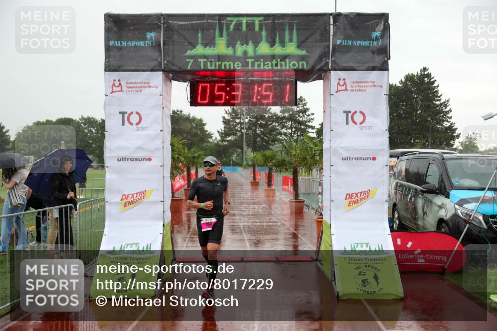 15.06.2025 - 7 Türme Triathlon Michael Strokosch http://msf.ph/oto/8017229 15.06.2025 15:31:50 Ziel 240, 404 meine-sportfotos.de