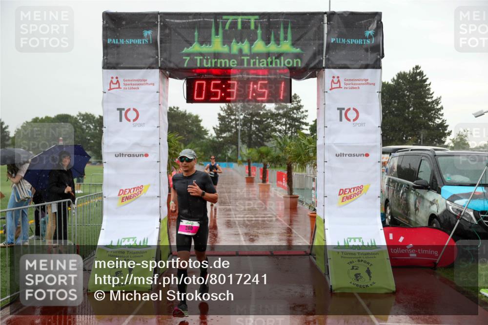 15.06.2025 - 7 Türme Triathlon Michael Strokosch http://msf.ph/oto/8017241 15.06.2025 15:31:51 Ziel 240, 404 meine-sportfotos.de
