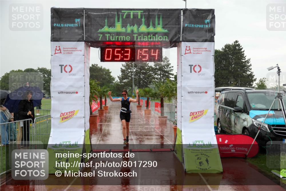 15.06.2025 - 7 Türme Triathlon Michael Strokosch http://msf.ph/oto/8017290 15.06.2025 15:31:54 Ziel 240, 404 meine-sportfotos.de