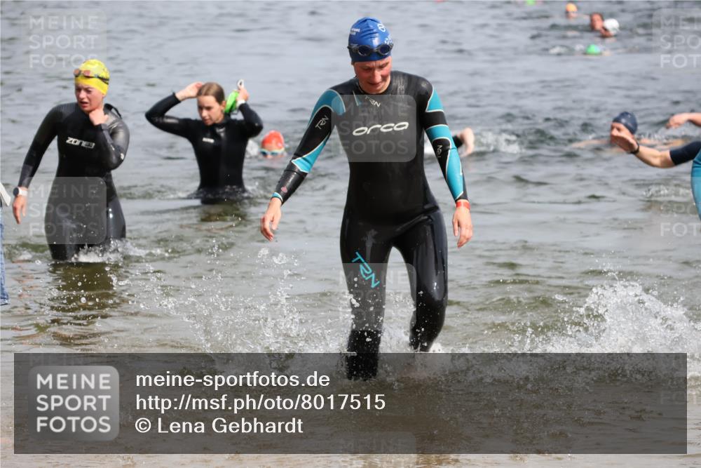 15.06.2025 - 27. Vierlanden-Triathlon Lena Gebhardt http://msf.ph/oto/8017515 15.06.2025 10:16:10 Schwimmen 445, 489, 523, 611 meine-sportfotos.de