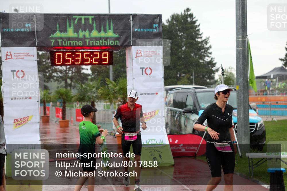 15.06.2025 - 7 Türme Triathlon Michael Strokosch http://msf.ph/oto/8017858 15.06.2025 15:35:29 Ziel 281 meine-sportfotos.de