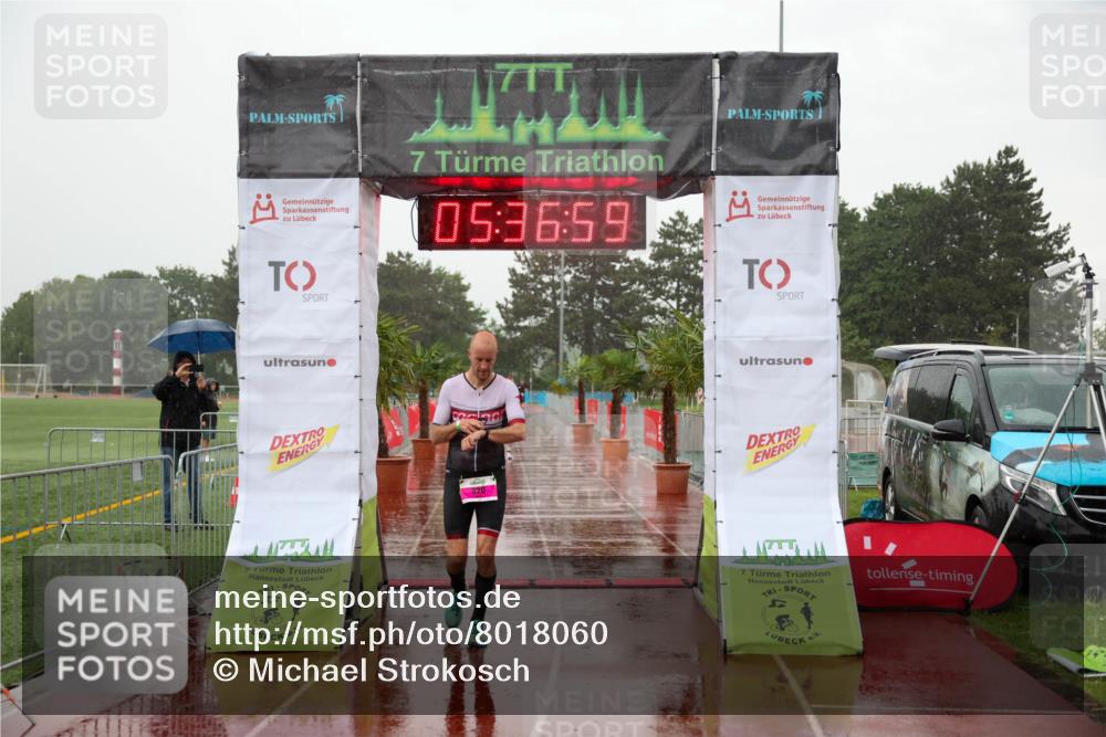 15.06.2025 - 7 Türme Triathlon Michael Strokosch http://msf.ph/oto/8018060 15.06.2025 15:36:59 Ziel 339 meine-sportfotos.de