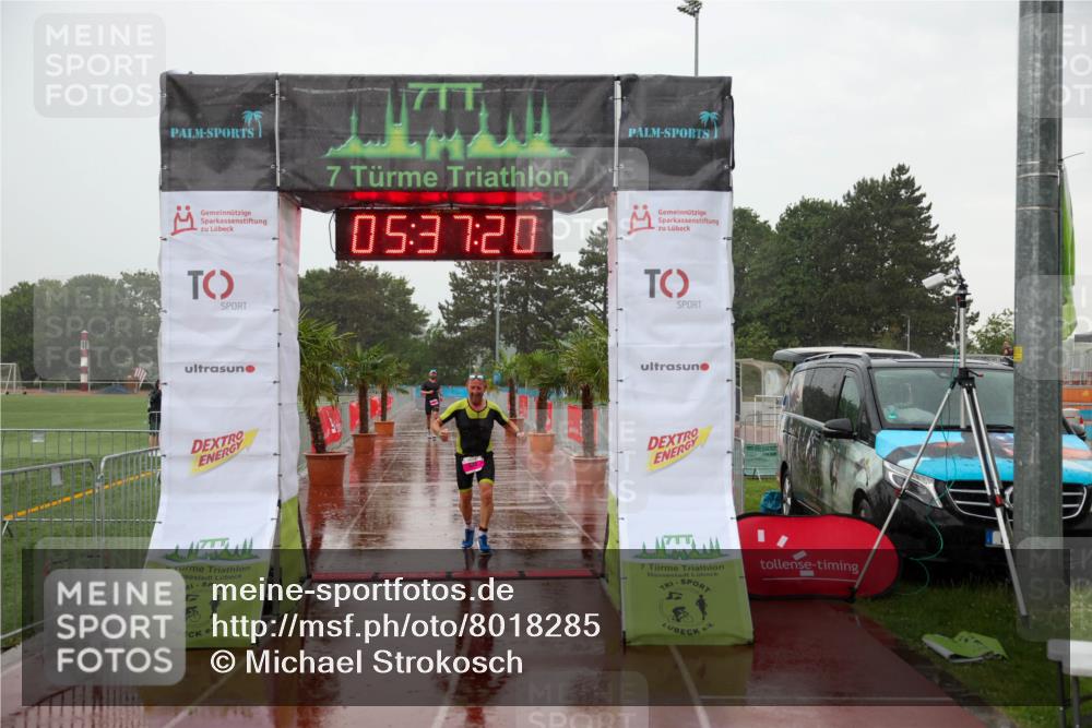 15.06.2025 - 7 Türme Triathlon Michael Strokosch http://msf.ph/oto/8018285 15.06.2025 15:37:20 Ziel 258 meine-sportfotos.de