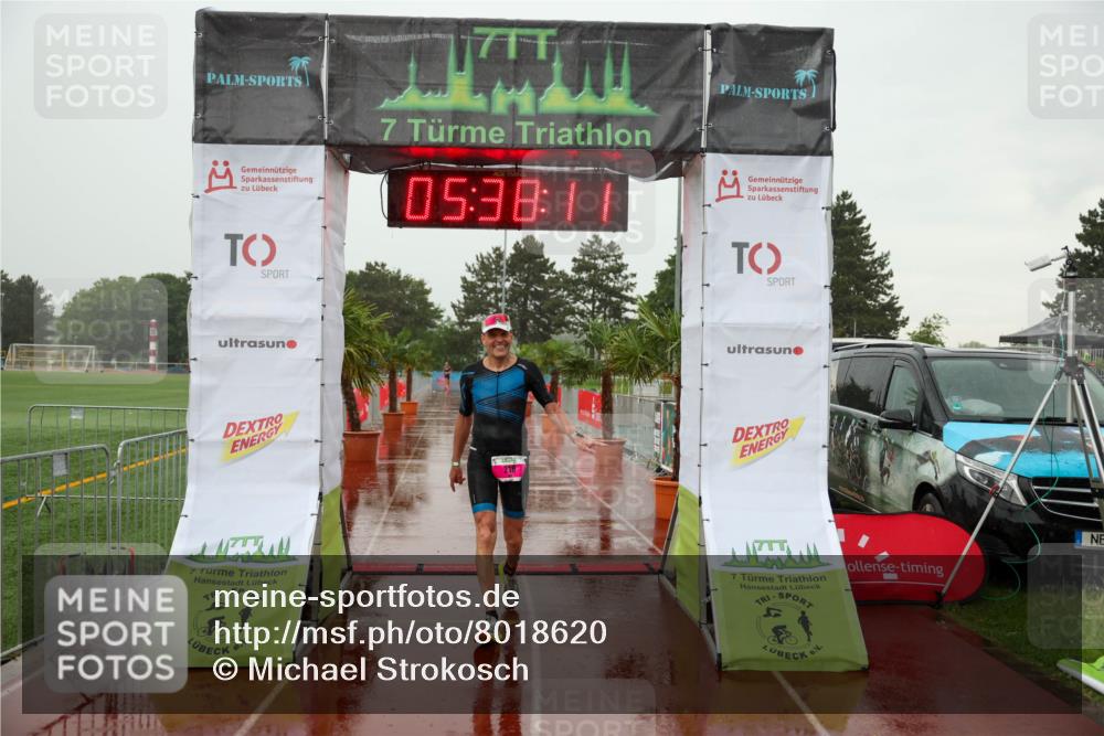 15.06.2025 - 7 Türme Triathlon Michael Strokosch http://msf.ph/oto/8018620 15.06.2025 15:38:10 Ziel 218 meine-sportfotos.de