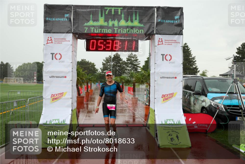 15.06.2025 - 7 Türme Triathlon Michael Strokosch http://msf.ph/oto/8018633 15.06.2025 15:38:10 Ziel 218 meine-sportfotos.de