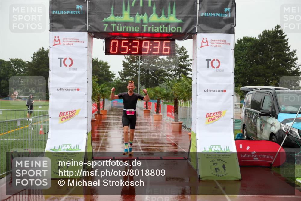 15.06.2025 - 7 Türme Triathlon Michael Strokosch http://msf.ph/oto/8018809 15.06.2025 15:39:36 Ziel 228 meine-sportfotos.de