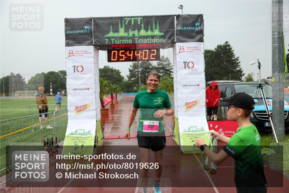 15.06.2025 - 7 Türme Triathlon Michael Strokosch http://msf.ph/oto/8019626 15.06.2025 15:44:02 Ziel 336 meine-sportfotos.de
