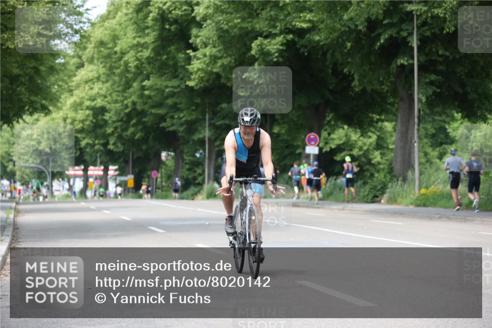 15.06.2025 - 7 Türme Triathlon Yannick Fuchs http://msf.ph/oto/8020142 15.06.2025 13:32:17 Radfahren  meine-sportfotos.de