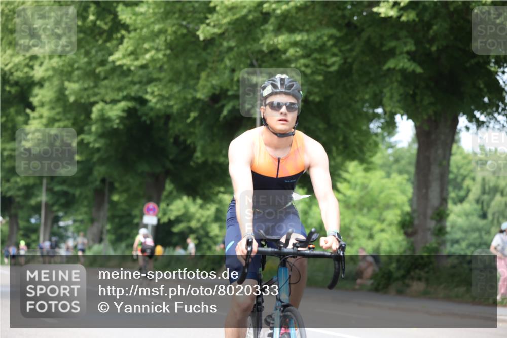 15.06.2025 - 7 Türme Triathlon Yannick Fuchs http://msf.ph/oto/8020333 15.06.2025 13:32:35 Radfahren 367, 515, 644 meine-sportfotos.de