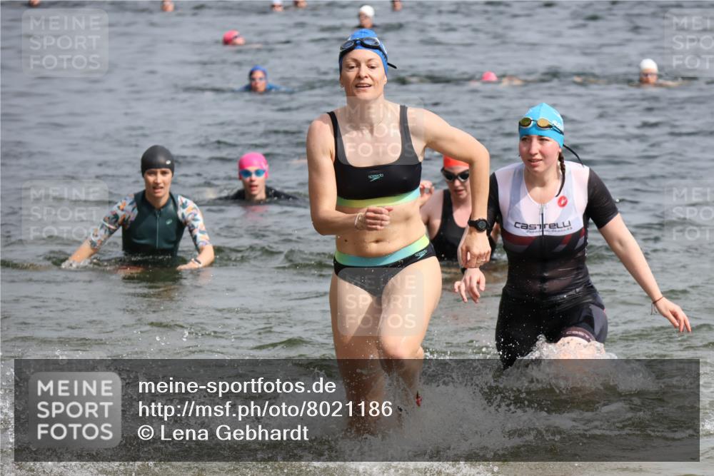 15.06.2025 - 27. Vierlanden-Triathlon Lena Gebhardt http://msf.ph/oto/8021186 15.06.2025 10:18:19 Schwimmen 495, 535, 568, 586 meine-sportfotos.de