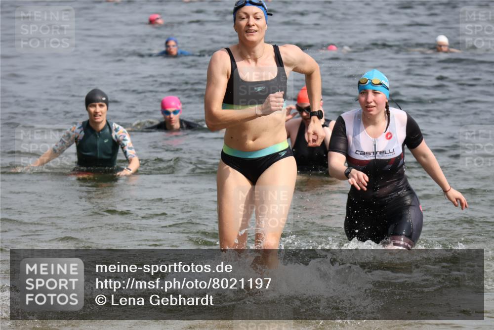 15.06.2025 - 27. Vierlanden-Triathlon Lena Gebhardt http://msf.ph/oto/8021197 15.06.2025 10:18:19 Schwimmen 495, 535, 568, 586 meine-sportfotos.de