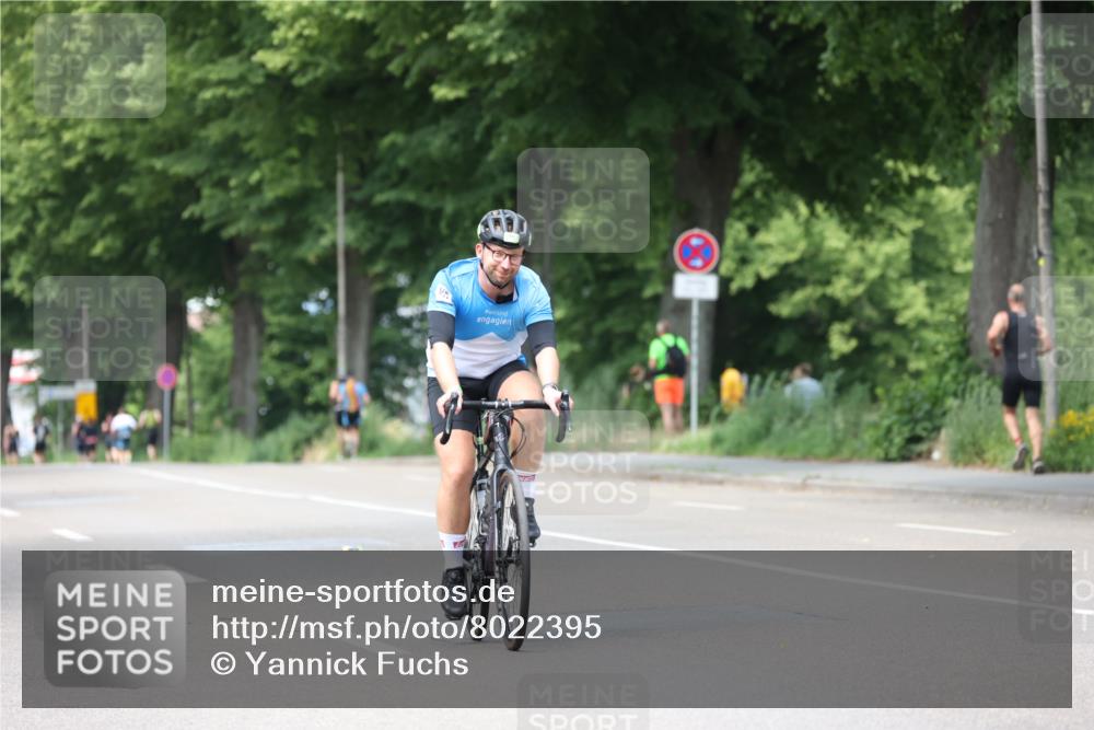 15.06.2025 - 7 Türme Triathlon Yannick Fuchs http://msf.ph/oto/8022395 15.06.2025 13:34:38 Radfahren  meine-sportfotos.de