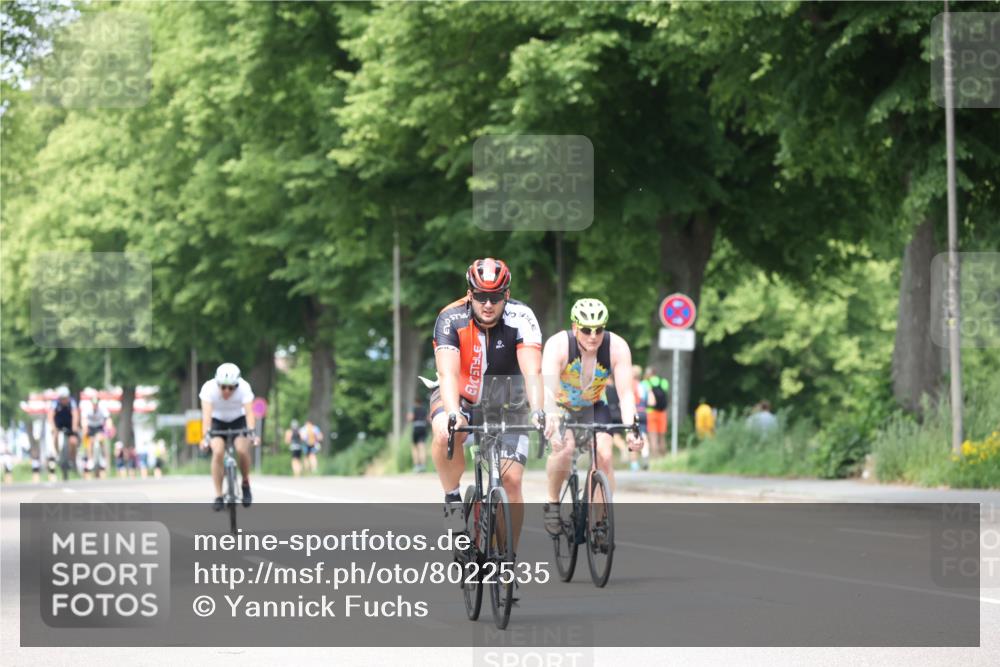 15.06.2025 - 7 Türme Triathlon Yannick Fuchs http://msf.ph/oto/8022535 15.06.2025 13:34:46 Radfahren  meine-sportfotos.de
