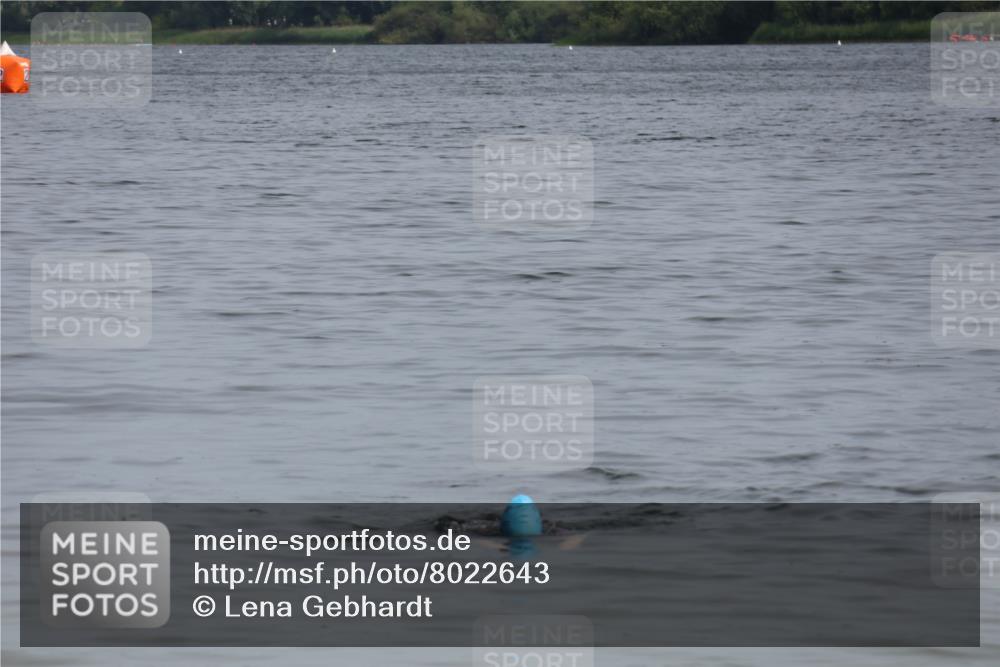15.06.2025 - 27. Vierlanden-Triathlon Lena Gebhardt http://msf.ph/oto/8022643 15.06.2025 10:22:48 Schwimmen  meine-sportfotos.de