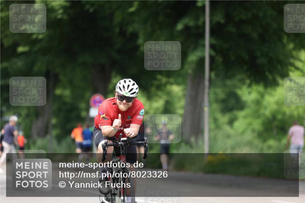 15.06.2025 - 7 Türme Triathlon Yannick Fuchs http://msf.ph/oto/8023326 15.06.2025 13:35:57 Radfahren 302, 1010 meine-sportfotos.de