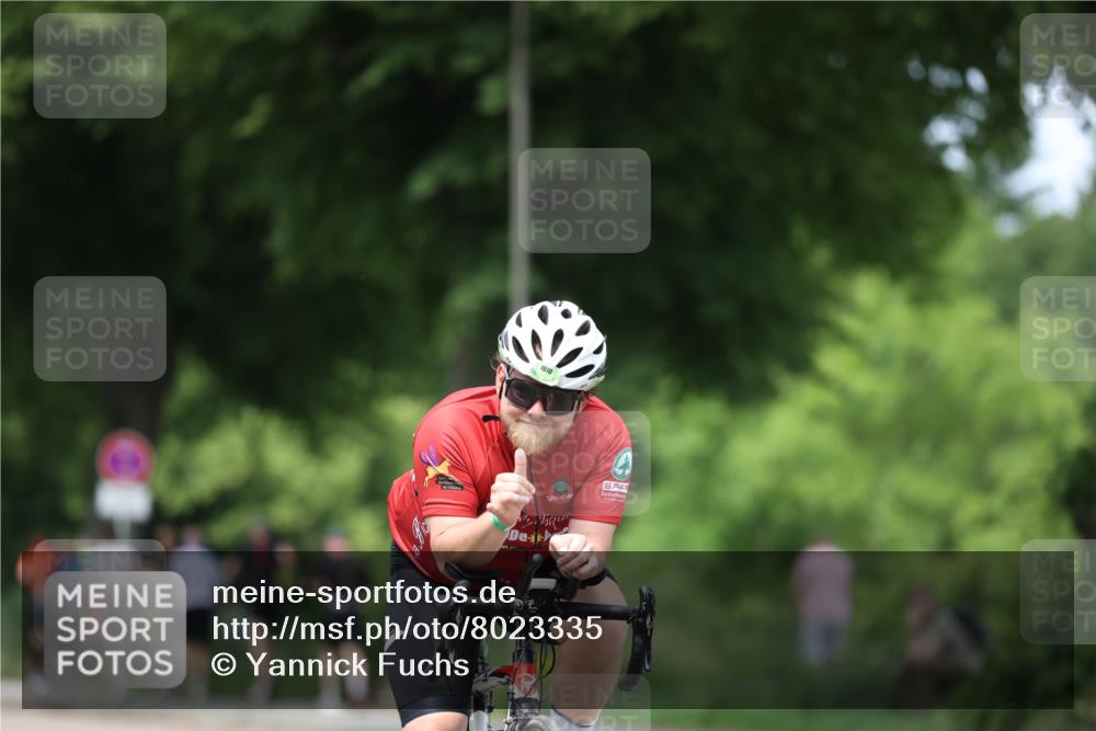 15.06.2025 - 7 Türme Triathlon Yannick Fuchs http://msf.ph/oto/8023335 15.06.2025 13:35:58 Radfahren 302, 1010 meine-sportfotos.de