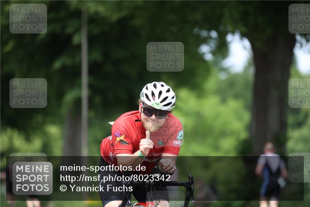 15.06.2025 - 7 Türme Triathlon Yannick Fuchs http://msf.ph/oto/8023342 15.06.2025 13:35:58 Radfahren 302, 1010 meine-sportfotos.de