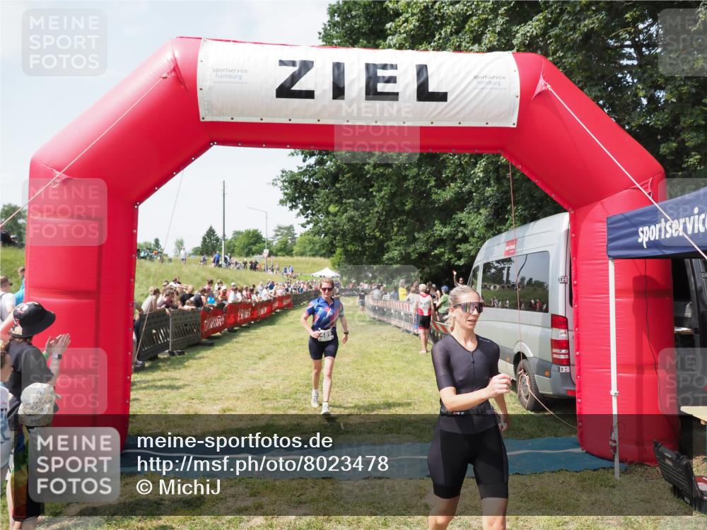 21.06.2025 - 27. Vierlanden-Triathlon MichiJ http://msf.ph/oto/8023478 15.06.2026 11:39:17 Ziel 489, 536 meine-sportfotos.de