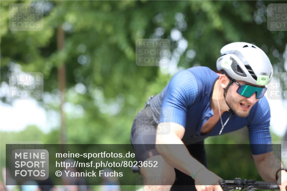 15.06.2025 - 7 Türme Triathlon Yannick Fuchs http://msf.ph/oto/8023652 15.06.2025 13:36:19 Radfahren 464, 1088 meine-sportfotos.de